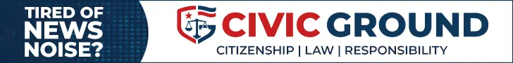 Tired of news noise? Civic Ground is political news rooted in citizenship, law and responsibility.