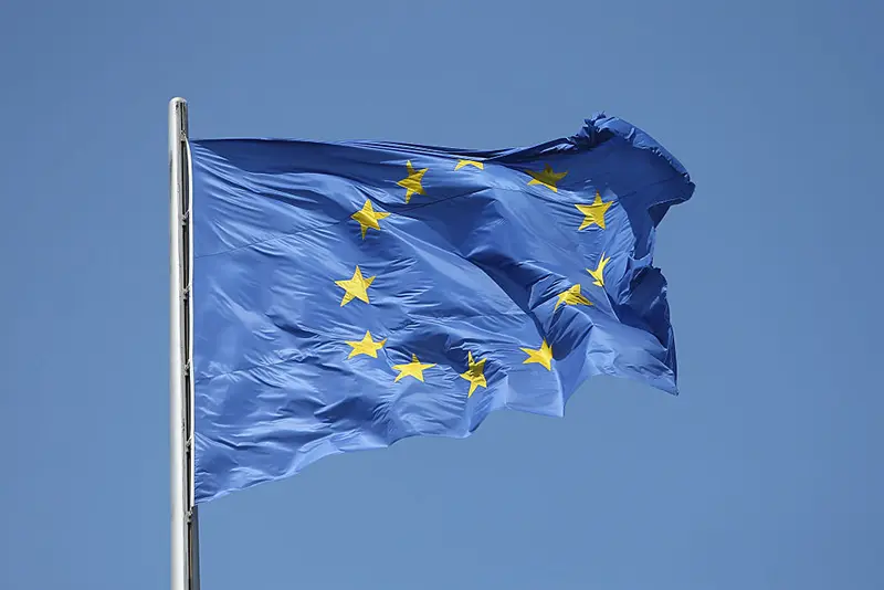 The flag of the European Union. (Photo by Sean Gallup/Getty Images)